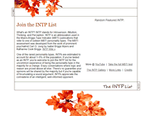 Tablet Screenshot of intp-list.org